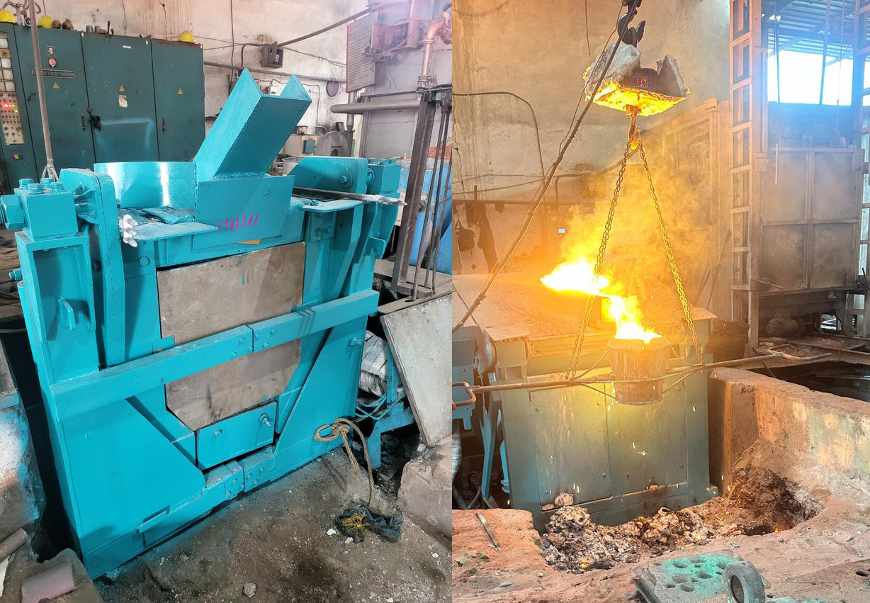 Melting Induction Furnace 500Kgs & 1000Kgs